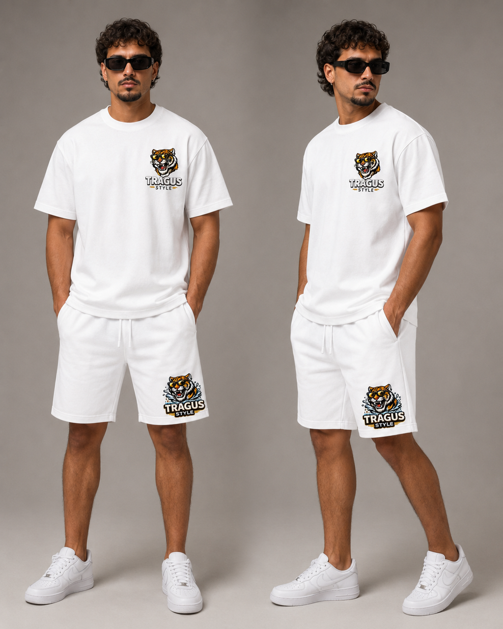 Surf Tiger Summer Set — White