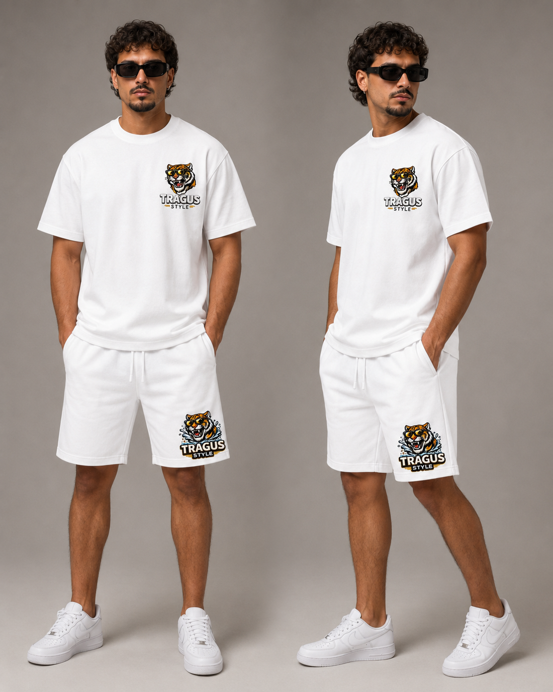 Surf Tiger Summer Set — White