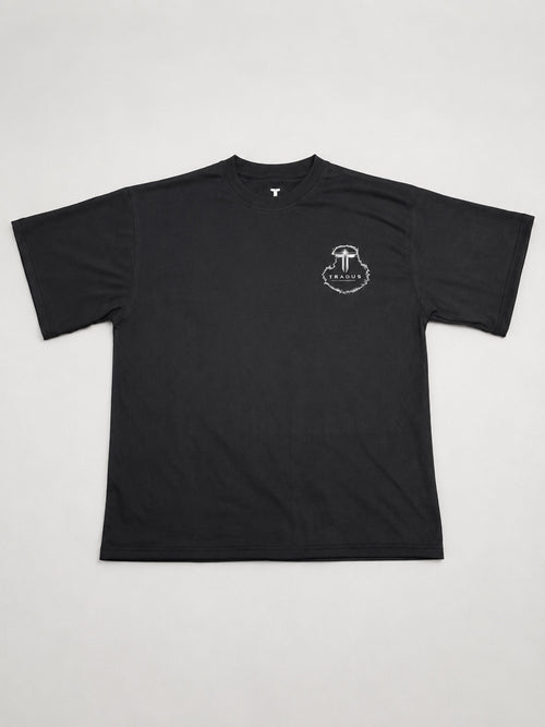 Tragus Style black Stay Hungry T-shirt front