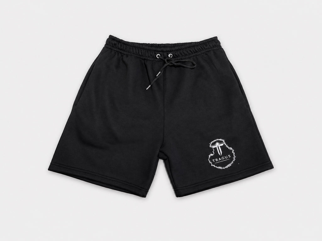 Tragus Style black Stay Hungry shorts