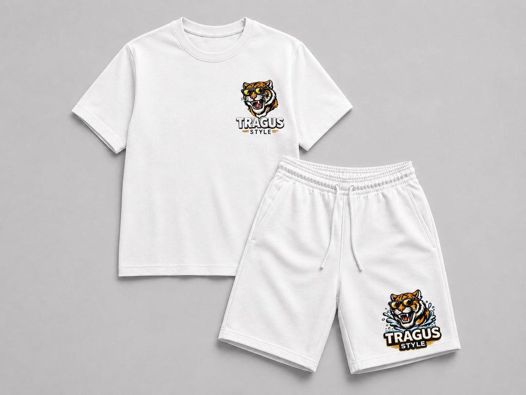 Tragus Style Surf Tiger Summer Set White main product image